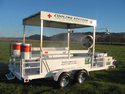 Cooling Station First Aid and Heat Stress Relief Trailer