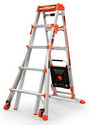 Select-Step Telescoping Stepladder