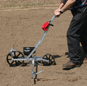 Wheeled One-Row Vegetable Seeder