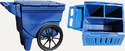 Sportote Three-Bin Feed Cart