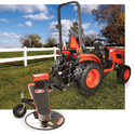 Compact Tractor-Towed Trimmer/Mower