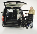 Curb-Sider Power-Chair Vehicle Lift