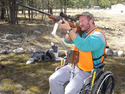 Big Sky Wheelchair Rifle Rest