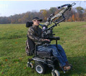 High-Quad Wheelchair Gun Mount