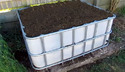 Homemade IBC Tote Raised Bed