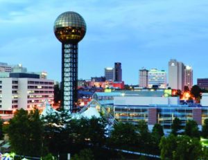 Skyline of downtown Knoxville