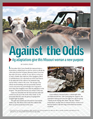 Against the Odds featuring Carey Portell of Missouri.